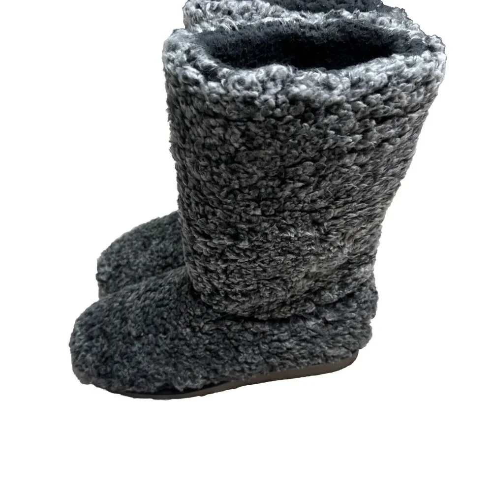 Marleylilly Women's Sherpa Lined Booties black and with Size US 10‎